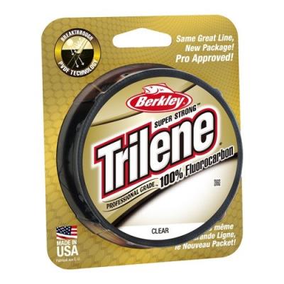 Berkley - filament de pêche 100% fluorocarbone 180m taille 1.8kg trilene - 11.3kg *carpe truite saum transparent transparent 10