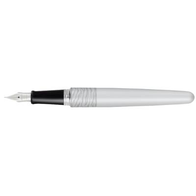 Stylo plume Mr Wildness corps blanc et tigre