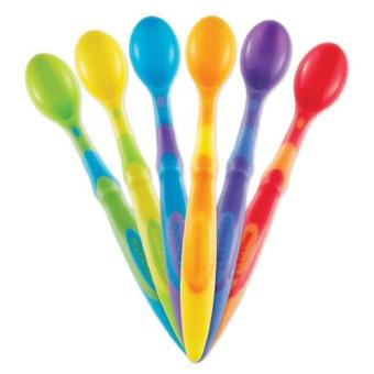 Munchkin 6 Cuilleres Pour Bebe A Extremite Souple Autres Repas Achat Prix Fnac