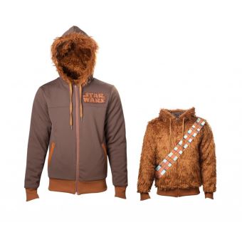 chewbacca reversible hoodie