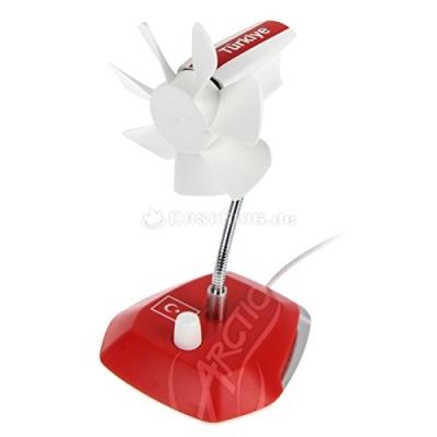 Arctic-Breeze Turkey Länderedition-Ventilateur Usb Flexible Et Réglable De Vitesse De Rotation - 800-1.800 U Min