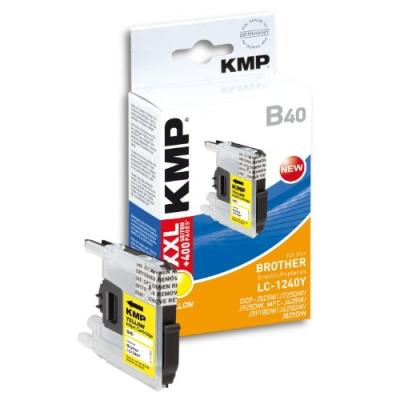 Kmp b40 cartouche jaune sadapte brother lc-1240 y