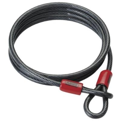 Abus cobra câble-antivol 8 200 à 2 boucles noir