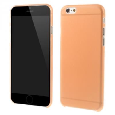 Coque Skin orange mat aspect givré pour iPhone 6s
