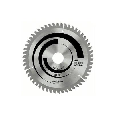 Lame De Scie Circulaire Portative Multi-Material Ø 130 Al 20 Mm 42 Dents Bosch 2608641195