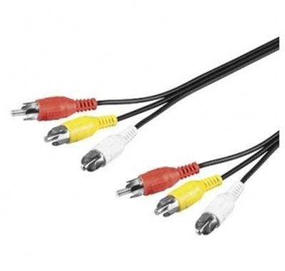 CABLE RCA AUDIO VIDEO 3 rca vers 3 rca 10 m