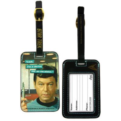 Star Trek étiquette de bagage McCoy Graphic