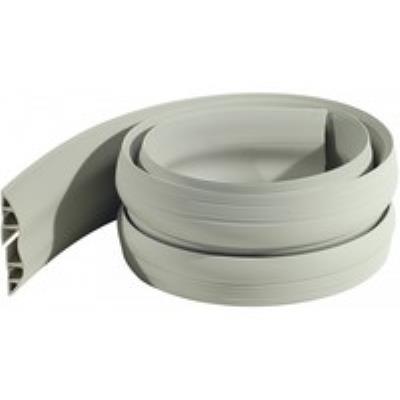 Dataflex - Cache câble, modèle: 3 canaux, longueur: 1,5 mm, gris