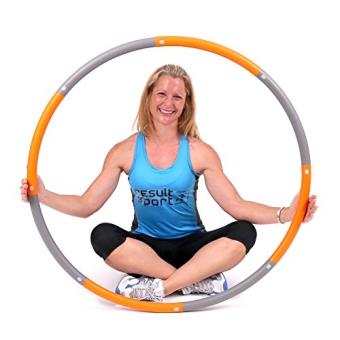 Hula Hoop Avec Revêtement En Mousse - Diamètre 80 Ou 90 Cm - Démontable En 6 Parties - Pour Adultes Et Enfants - 4
