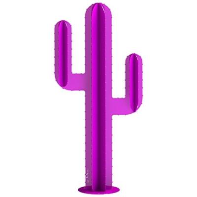 Bourguignon Cac02Db0300Mage Cactus Décoratif Double Branches 30 Cm Magenta