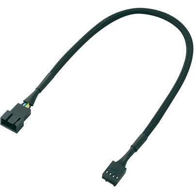 Rallonge ventilateur pc akasa [1x fiche mâle 4 pôles pour ventilateur de pc - 1x fiche femelle 4 pôles pour ak-cbfa01-30