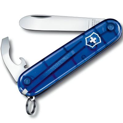 Couteau suisse 4 pièces My first Victorinox Bleu translucide