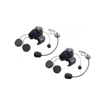 Sena - SMH10 Twin - Kit intercom moto portée 0,7 km / Pour 2 casques