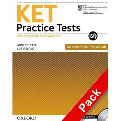 ket practice tests edition revisee: avec cle et audio cd