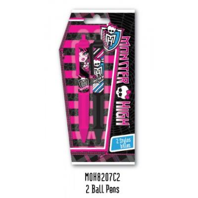 Set 2 stylos à bille - monster high