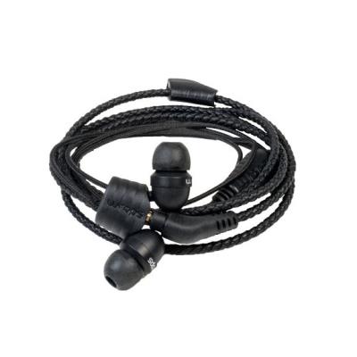 Ecouteurs Bracelet Wraps Simili-Cuir Noir