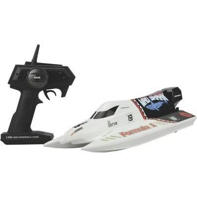 Bateau motorisé rc amewi mad shark prêt à rouler (rtr) 430 mm 26035