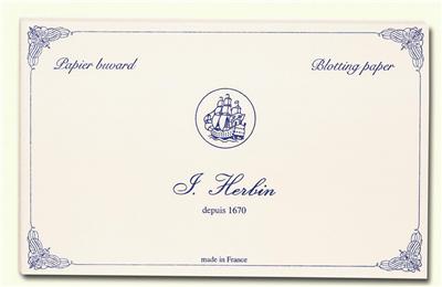 Herbin - Pochette de 10 buvards J. Herbin