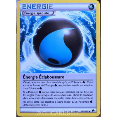 Acheter carte Pokémon 113/122 Energie Eclaboussure XY - Rupture Turbo NEUF FR État correct - 16,00 € carte Pokémon 113/122 Energie Eclaboussure XY - Rupture Turbo NEUF FR État correct - Pokémon reconditionné disponible sur Fnac