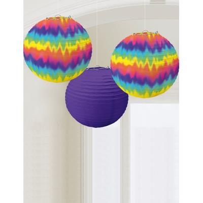 Lanternes hippies (x3)
