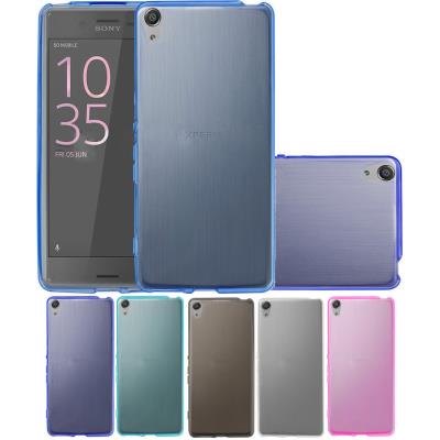 Sony Xperia X - X Dual Etui Housse Coque de protection Ultra Fine Silicone TPU Gel Pour Sony Xperia X - X Dual (Jelly - Bleu)