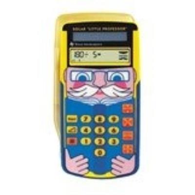 Texas instruments calculatrice scolaire little professor solaire lp101818