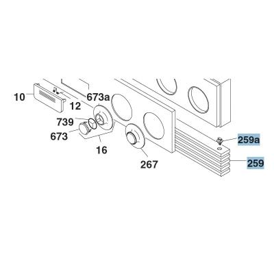 ADAPTATEUR REGLETTE TABLEAU DE BORD
