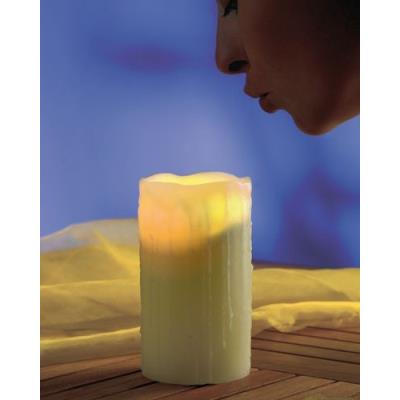 Bougie LED à souffler - 15 cm