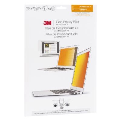 3M Gpfma11 Filtre D'Écran Sans Cadre Pour Macbook Air 11 16:10 Or