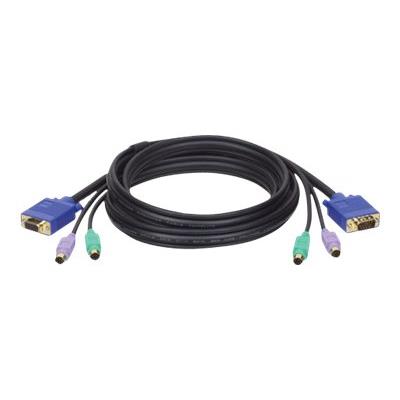 Tripp Lite 6ft PS/2 Cable Kit for B007-008 KVM Switch 3-in-1 Kit 6' - câble clavier / vidéo / souris (KVM) - 1.8 m