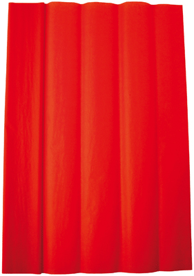 Maildor - Papier De Soie 50x75 Rouge - Sachet De 8