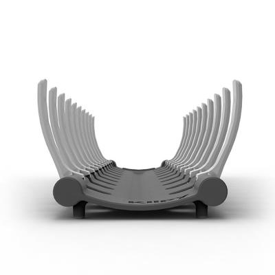 Klipy - Égouttoir pliant pour assiettes et plats gris