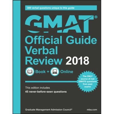 Official Guide For Gmat Verbal Review 18