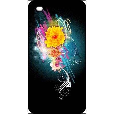 Coque apple iphone 4 4s flower vector designs