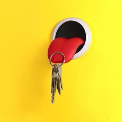 Porte-clés langue aimantée