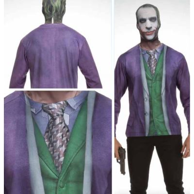T-Shirt COSPLAY Theme DC COMICS - Joker (S)