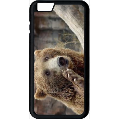 Coque apple iphone 6+ plus gros ours brun