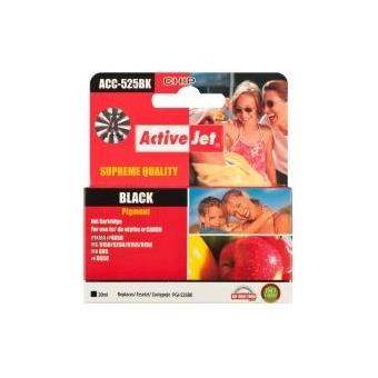 ActiveJet ACC-525Bk Supreme - 20 ml - noir - compatible - cartouche d'encre (alternative pour : Canon PGI-525BK) - pour Canon PIXMA iP4950, iX6550, MG5350, MG6250, MG8150, MG8250, MX715, MX885, MX892, MX895 - 1