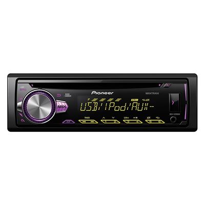 Pioneer Car Multimedia DEH-S2000UI Auto Radio pour iPod Noir