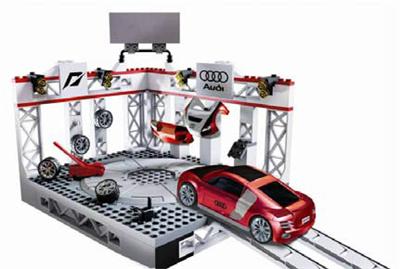 Need For Speed Mega Bloks jeu de construction Custom Garage