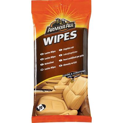 Armor All 39021L Lingettes pour cuir