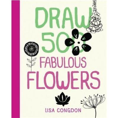 Draw 500 Fabulous Flowers /Anglais