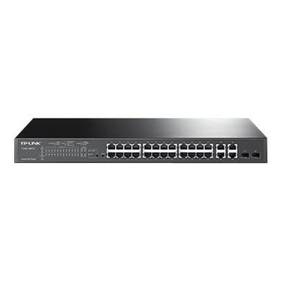 TP-LINK Smart PoE Switch T1500-28PCT - switch - 24 poorten - rack-uitvoering