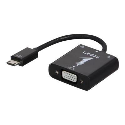 Lindy HDMI to VGA and Audio Adapter convertisseur vidéo - noir