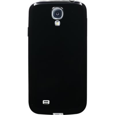 Housse etui coque semi rigide noir mat Anymode pour Samsung Galaxy S4 i9500