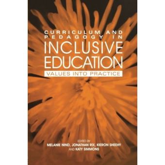 Curriculum And Pedagogy In Inclusive Education - Broché - Achat Livre ...