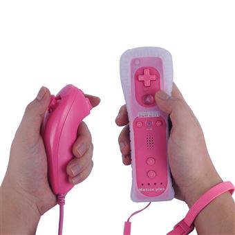 Nintendo Wii Telecommande Motion Plus Nunchuck - 1