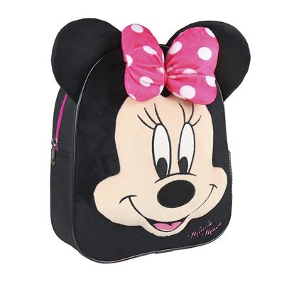 Cerdá Minnie Sac à dos enfants, 28 cm, Noir (negro)