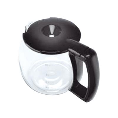 Pièces Détachées Cafetière, Expresso Delonghi - Verseuse Cote Filtre Noire Complete - Ref: 5532102000