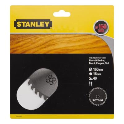 Lame De Scie Circulaire Pila Tarczowa Zw Glikiem Tct / Hm 210 X 30 X 48Z Stanley Sta13045